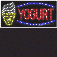 Affordable LED L8500 Yogurt LED Sign, 12